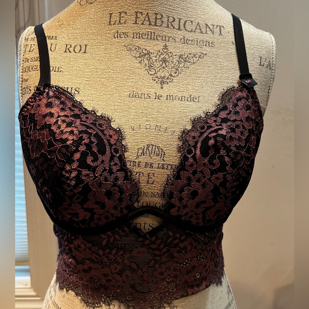 Unlined Lace Bustier